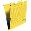 Produktbild: Hängetaschen 25er Pack , Falken UniReg, seitl. geschl, Kraftkarton gelb 80002660
