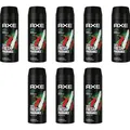 Produktbild: AXE Bodyspray Africa 8x 150ml Deospray Deodorant Männerdeo Deo für Herren Männer Men ohne Aluminium