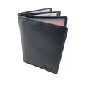 Produktbild: BUFFALO HILL L&B Collection Ausweis Hülle I Rindsleder Mappe I Echtleder Case I Hochformat Herren Etui I RFID-Schutz I Führerschein I Kreditkarte I 11 Fächer I 2397 (Schwarz)