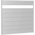 Produktbild: Biohort Sichtschutz, Silber, Metall, Kunststoff, 194x182x4.4 cm, Sonnen- & Sichtschutz, Sichtschutz Garten, Paravents outdoor