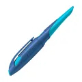 Produktbild: STABILO - Ergonomischer Schulfüller für Rechtshänder mit Anfänger-Feder - EASYbirdy in mitternachtsblau/azur - inkl. Patrone blau (löschbar) - ohne Einstellwerkzeug