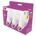 Produktbild: EMOS LED Lampe A60 3er Pack, 13W Ersatz für 100W, klassische Birne mit E27 Sockel, Helligkeit 1521lm, Neutralweiß 4000K, 30000h Lebensdauer , ZQ5...