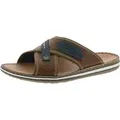 Produktbild: Rieker 21061-25 Herren Sandalen Pantoletten Clogs , Größe:46 EU, Farbe:Braun - Braun - 46