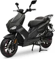 Produktbild: Motorroller 125 ccm Burnout BAD s Mattschwarz