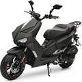 Produktbild: Motorroller 125 ccm Burnout BAD s Mattschwarz