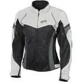 Produktbild: GMS Damen Motorrad Jacke Tara Mesh Gr, D5XL mit Protektoren beige-schwarz