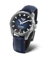 Produktbild: Vostok Europe 125A748 Rocket N1 Automatik Herrenuhr Edelstahl mit blauem Lederband