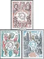 Produktbild: Prophila Collection Monaco 1110-1112 (kompl.Ausg.) postfrisch ** MNH 1974 100 Jahre UPU (Briefmarken für Sammler)