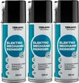 Produktbild: 3er Set Elektro-Mechanik-Reinigerspray reinigt, schützt isoliert präzise-200 ml