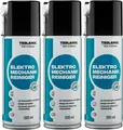Produktbild: 3er Set Elektro-Mechanik-Reinigerspray reinigt, schützt isoliert präzise-200 ml