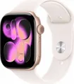 Produktbild: Apple Watch Series 11 GPS 46mm Aluminium rosegold mit Sportarmband M/L blassrosa