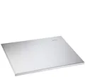 Produktbild: Zassenhaus Küchenarbeitsplatte | 50 × 40 cm | Arbeitsplatte aus Edelstahl | Skalierung und Anschlagkante | für Teig und Fleisch | antibakeriell und hygienisch | Edelstahl Schneidebrett, 064612