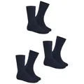 Produktbild: Hudson Basicsocken Simply3 3-Pack (3-Paar) blau|schwarz 43-46