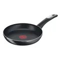 Produktbild: Tefal Bratpfanne 24 cm, Pfanne Antihaftbeschichtung mit Titanpartikeln, Thermo-Signal bei idealer Brattemperatur, spülmaschinengeeignet, nicht induktionsgeeignet, C38804