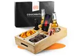 Produktbild: NewHabitat Servierplatte Couchbutler Couchbar Snackbox aus Bambus inkl. Geschenkbox