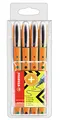 Produktbild: STABILO - Tintenroller - worker+ - medium - 4er Pack - grün, rot, blau, schwarz