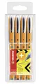 Produktbild: Stabilo® 2018/4 Tintenroller worker® medium, 0,5 mm, Kunststoffetui mit 4 Stifte