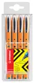 Produktbild: STABILO Tintenroller worker medium 4er Etui