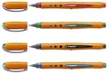 Produktbild: STABILO worker®+ Tintenroller orange 0,5 mm, Schreibfarbe: farbsortiert, 4 St.