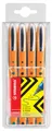 Produktbild: STABILO Tintenroller worker medium, 4er Etui