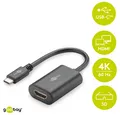Produktbild: GOOBAY 38532 - USB C-Stecker > HDMI-Buchse