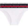 Produktbild: Tommy Hilfiger Damen RECYCLED ESSENTIALS 3er-Pack Bikini-Slips - Desert Sky/Weiß/Primary Red XL