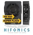 Produktbild: Hifonics flacher Untersitz Aktiv Subwoofer 300 Watt ZRX200A