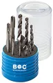 Produktbild: Bohrcraft HSS-E Co5 Maschinengewindebohrer Kombi-Set/RG 12 / M4 - M 10/12-teilig / 41421430012