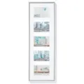Produktbild: walther design New Lifestyle Galerie Kunststoffbilderrahmen 5x 10x15 cm SilberKV515S