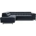 Produktbild: Möblo Ecksofa, Anthrazit, Holzwerkstoff, 5-Sitzer, L-Form, 276x200 cm, Wohnzimmer, Sofas & Couches, Wohnlandschaften, Ecksofas