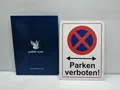 Produktbild: Pubblimania Absolutes Halteverbot! | Parken verboten! Schild 3mm Aluminium