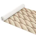 Produktbild: ANRO Weichschaummatte Badematte Bad Dusche WC Vorleger Teppich Antirutsch Badläufer Seil Beige 240x65cm