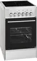 Produktbild: Exquisit ECM 5-4 IBZ EEK: A Elektro-Standherd mit Glaskeramikfeld, 46L, inox (04