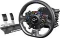 Produktbild: FANATEC Offiziell Lizenziertes Gran Turismo DD Pro PlayStation Sim Racing Lenkrad, Basis und Pedale – Lenkraddesign Polyphony Digital, 5 Nm FluxBarrier-Direct-Drive, Zwei-Pedal-Set für PC, PS5, PS4