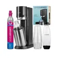 Produktbild: SodaStream E-DUO Sprudelmaschine 3 Kohlensäure-Stufen Schwarz Titan