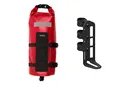 Produktbild: ZEFAL Z Adventure Fork Pack - Wasserdichte Tasche und Universalhalterung für die Gabel, Fahrradtasche fürs Bikepacking - Rot, 6 Liter