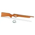 Produktbild: BestSaller 1221 Flinte Gewehr aus Holz mit Funktion (schießt Gummis), ca. 63 cm, natur, 3-teilig (1 Set)
