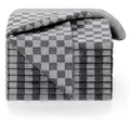 Produktbild: Blumtal Geschirrtuch, Schwarz, Textil, Kariert, Quadratisch, 50x70 cm, Oeko-Tex®, Kochen, Geschirrtücher & Schürzen, Geschirrtücher