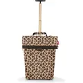 Produktbild: reisenthel trolley M, Einkaufstrolley, Einkaufstasche, Frame Leo Macchiato, 43 L, NT6047 - Schwarz/Braun