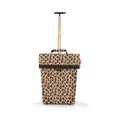 Produktbild: reisenthel Trolley M Leo Macchiato – Tragbarer Einkaufstrolley mit stabilem Aluminiumrahmen – Aus wasserabweisendem Material