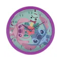 Produktbild: Lilo & Stitch Wanduhr – Lila – Analoge Uhr fürs Kinderzimmer