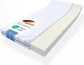 Produktbild: MSS e.K. orthopädischer Kaltschaum-Matratzentopper 180 x 200 cm - 10 cm dicke Matratzenauflage | Matratzen-Topper | Matratzenschoner | designed und produziert in Deutschland