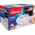 Produktbild: Vileda Wischmopp VILEDA Turbo 3in1 Wischmopp-Set 167751, (set), Weiß: 100% Mikrofaser für hohe Saugfähigkeit