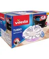 Produktbild: Vileda Wischmopp VILEDA Turbo 3in1 Wischmopp-Set 167751, (set), Weiß: 100% Mikrofaser für hohe Saugfähigkeit