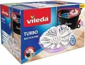 Produktbild: Vileda TURBO 3 in 1 Wischkopf Bodenwischer Flachwischer mit Eimer Set