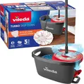 Produktbild: Vileda Wischmopp Boden Wischer Turbo 3in1 Set mit Mikrofaser-Moppkopf