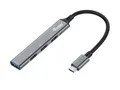 Produktbild: HUB USB 3.2 GEN 1/2.0 A 4 PORTE - USB-C (128961)