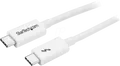 Produktbild: ST TBLT3MM2MW - Thunderbolt 3 Kabel, USB Type-C, 20 Gbit/s 2,0 m, weiß