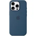 Produktbild: Silikon Case mit MagSafe, Handyhülle dunkelblau, iPhone 16 Pro