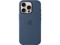 Produktbild: APPLE Silikon Case mit MagSafe, Backcover, Apple, iPhone 16 Pro, Denim